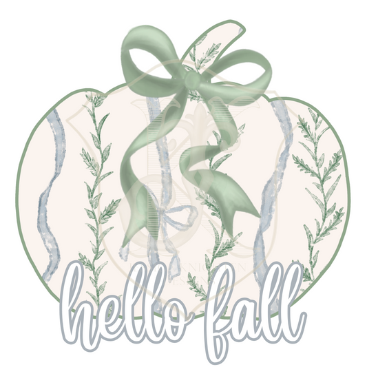 Hello Fall Pumpkin Shack Design