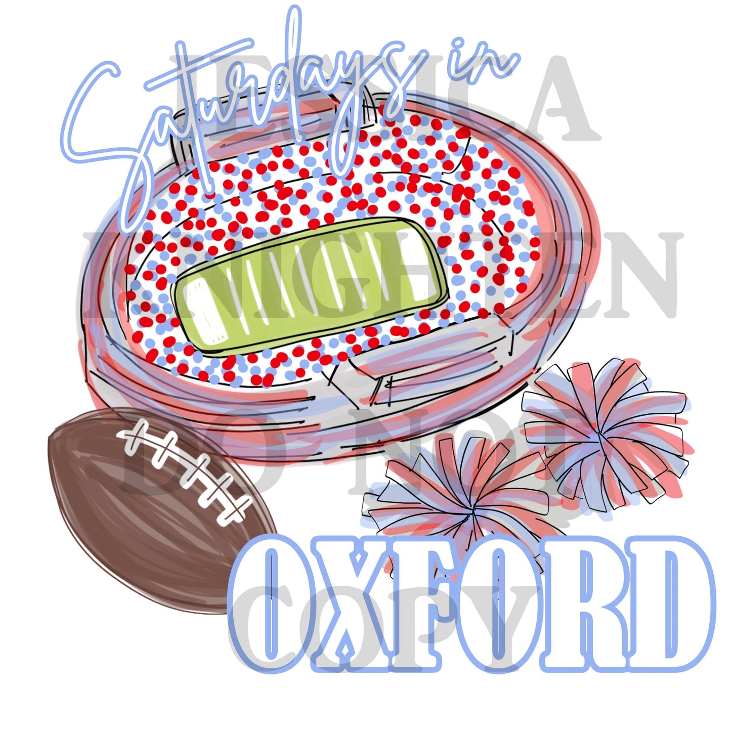 Saturdays in Oxford Digital, Bouqie Digital, Go Rebels PNG, Hand Drawn PNG